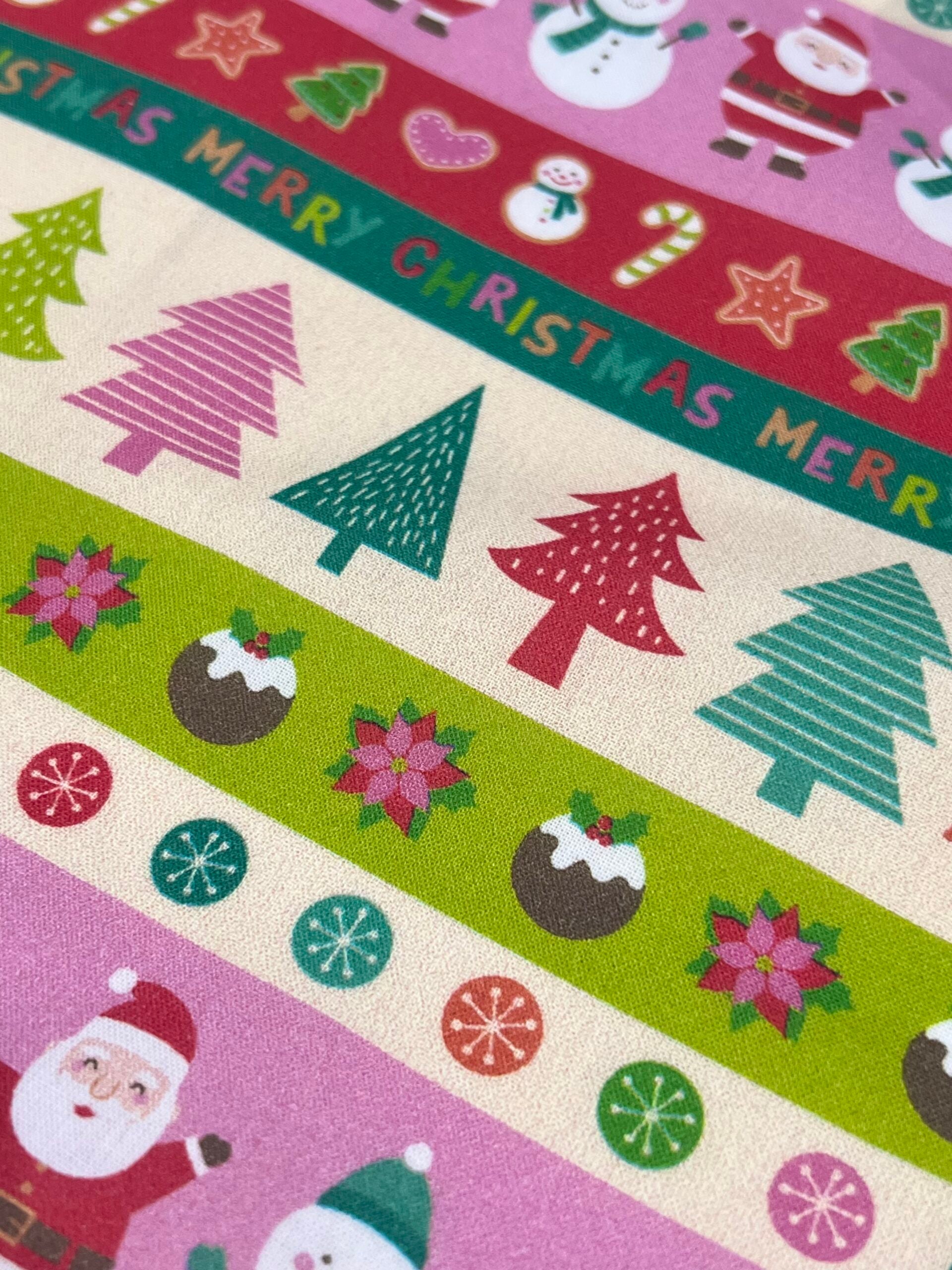 Christmas Stripes Cotton