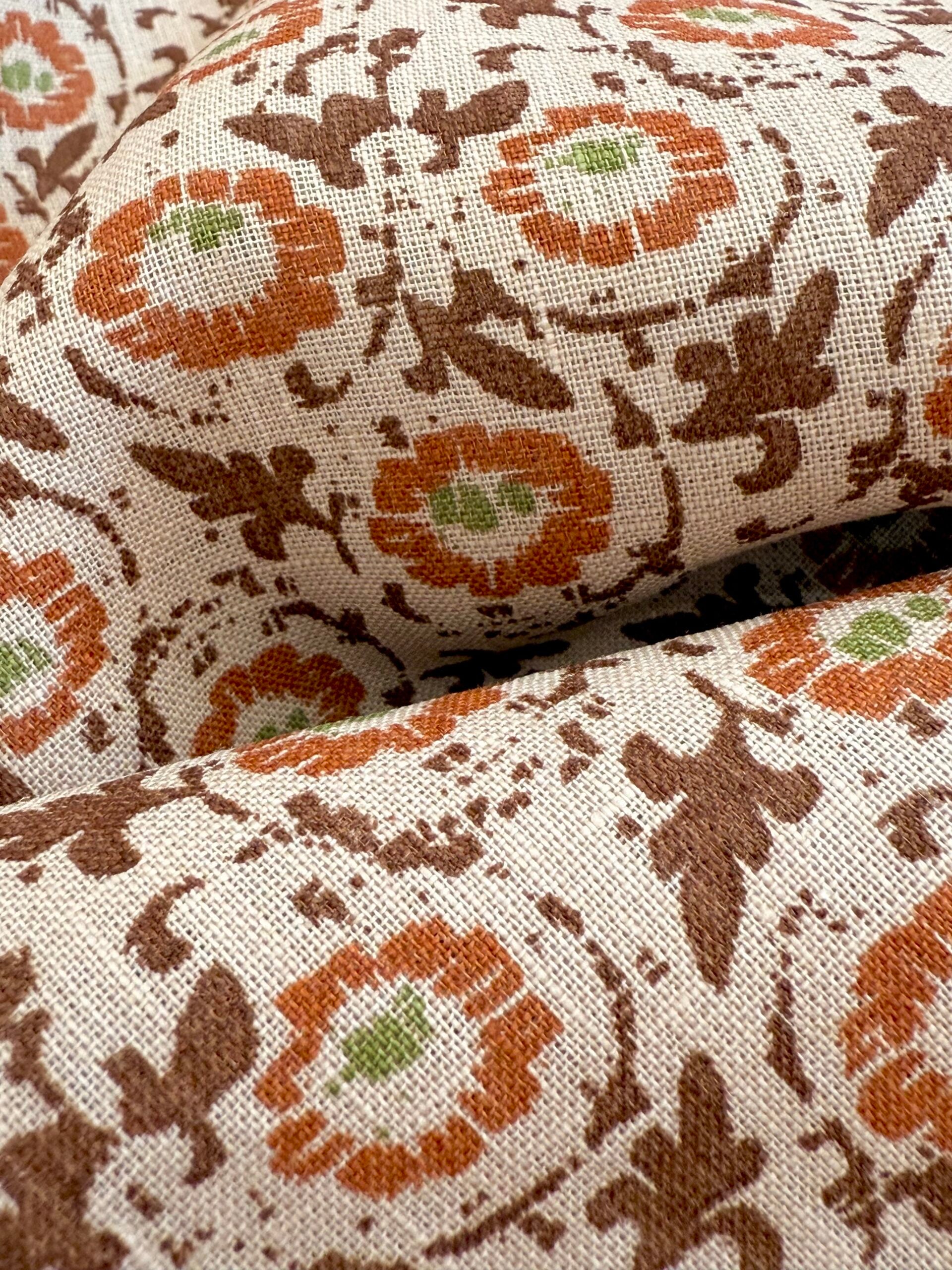 Mocha Deadstock Italian Linen