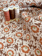 Mocha Deadstock Italian Linen