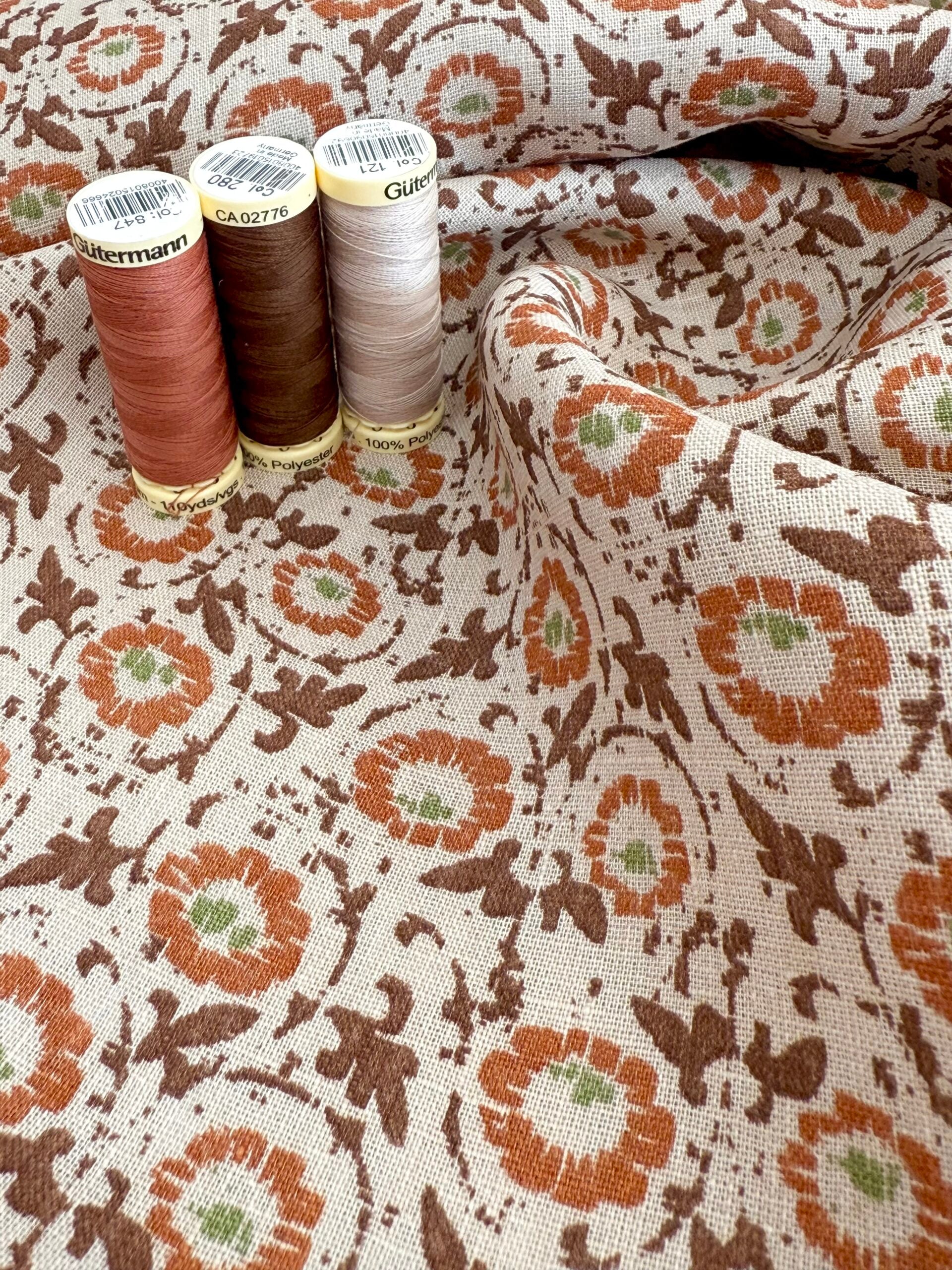 Mocha Deadstock Italian Linen