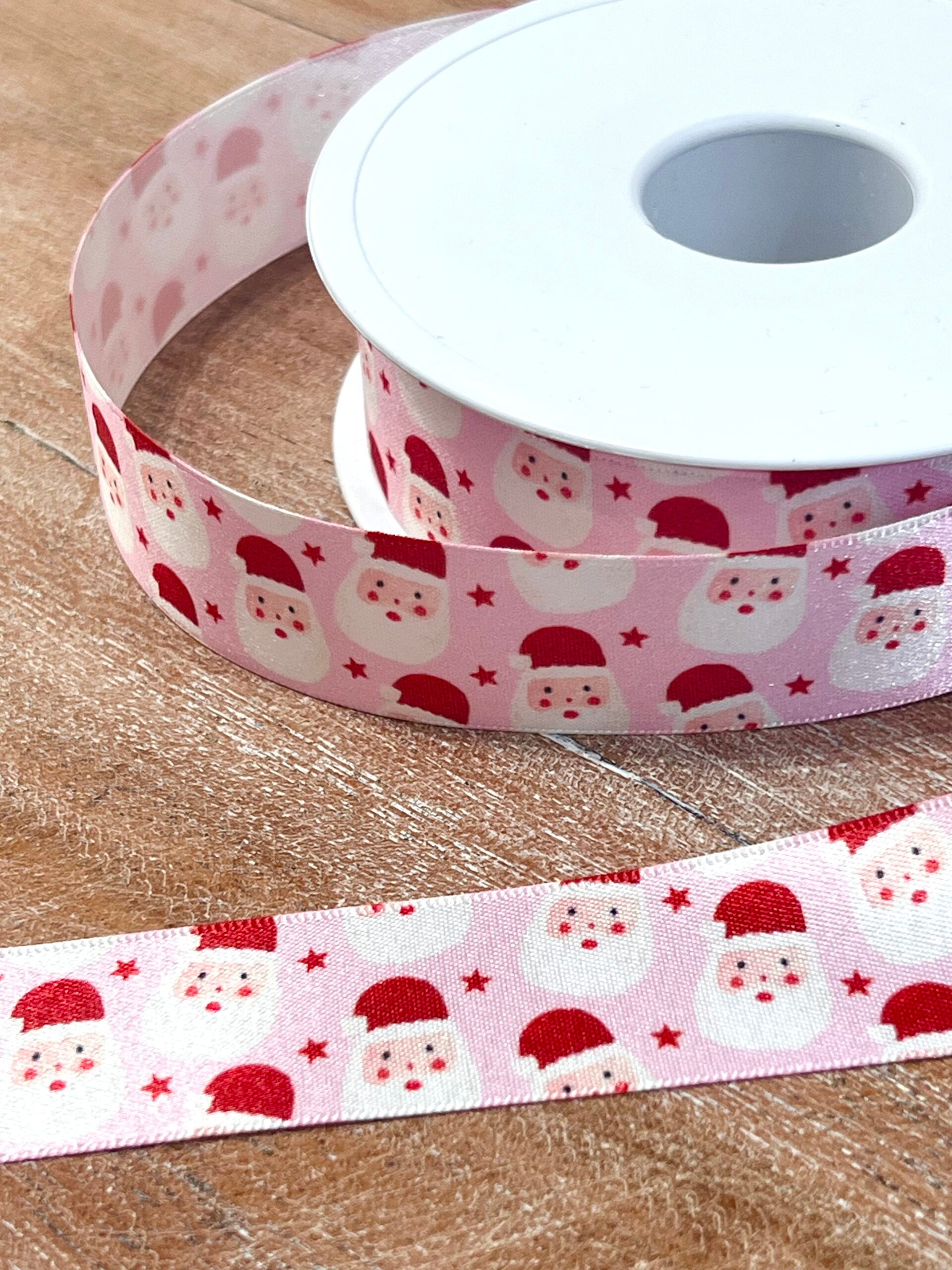Santa Ribbon Pink