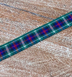 Blue, Green And Red Tartan Ribbon
