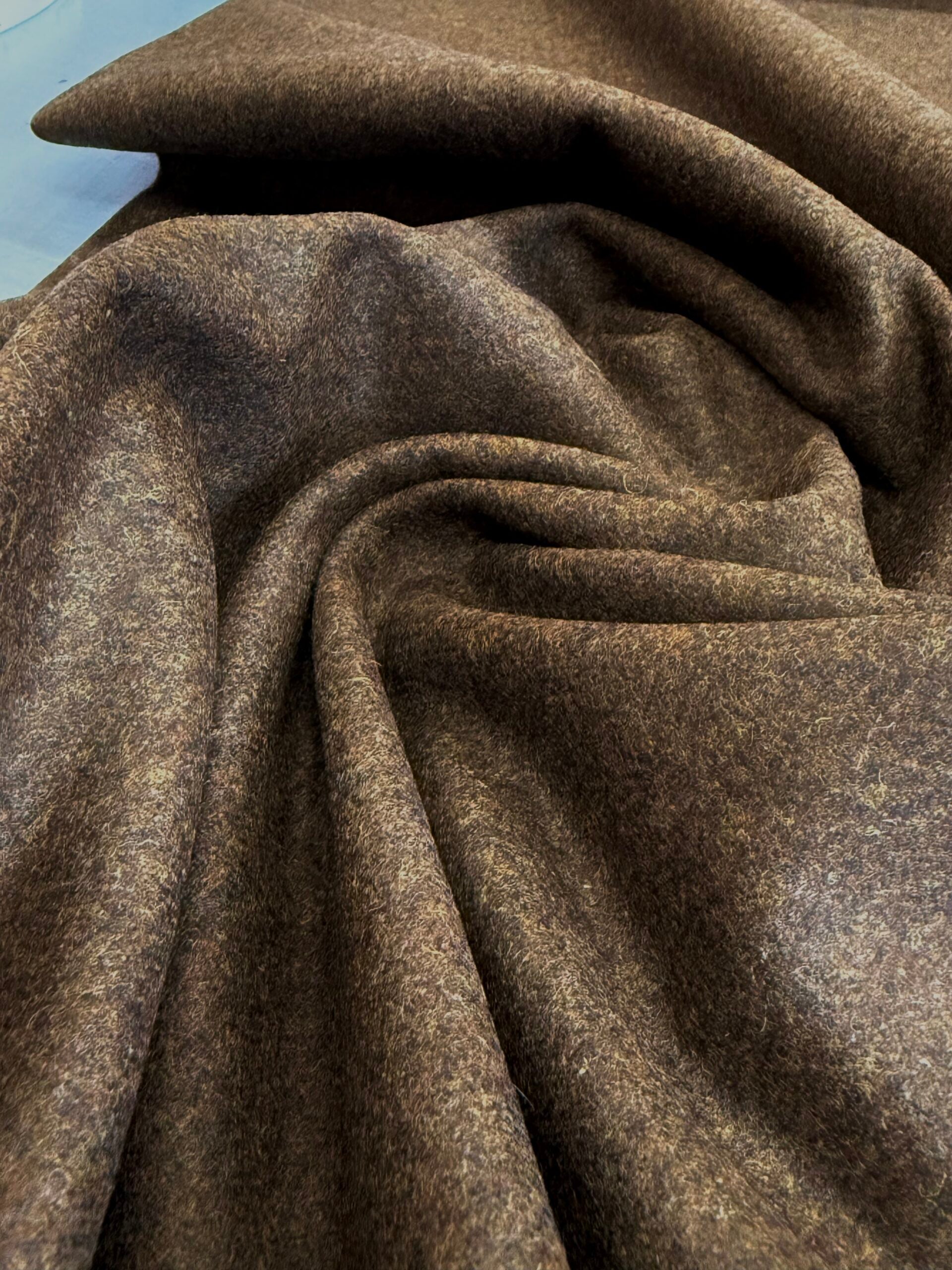 Chocolate Brown Wool