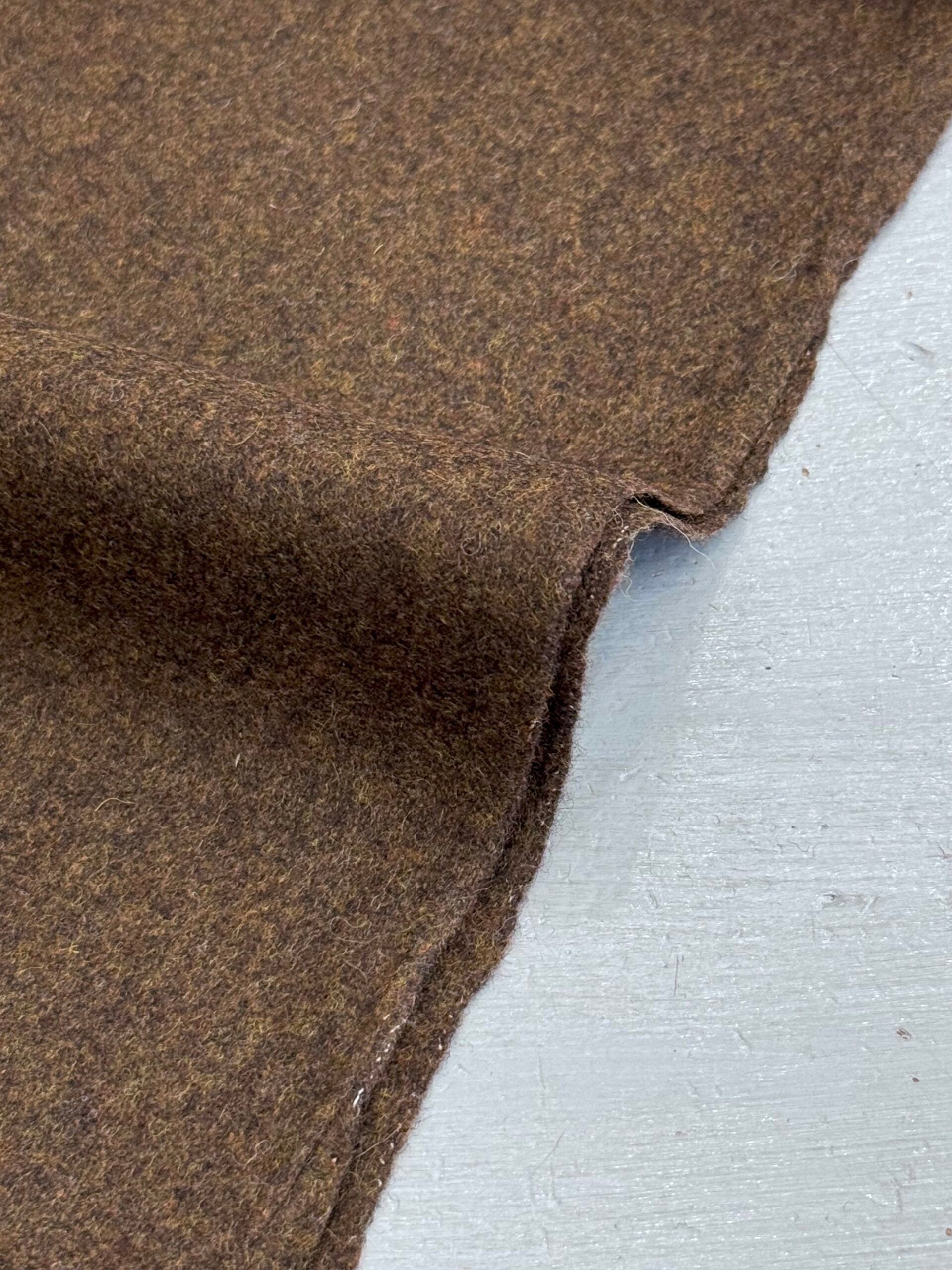 Chocolate Brown Wool