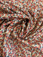 Gingerbread Flowers Cotton Lawn