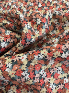 Gingerbread Flowers Cotton Lawn