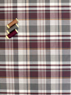 Berry Check Cotton 70cm Remnant