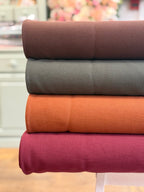 Red Wine Cotton And Linen Blend (Linco) By Light And Lush