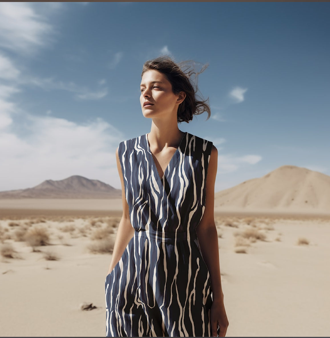 Light & Lush Viscose By Stof Of Denmark - Waves