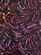 Swirl Modal Feel Jersey Knit - Magenta