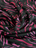 Swirl Modal Feel Jersey Knit - Magenta