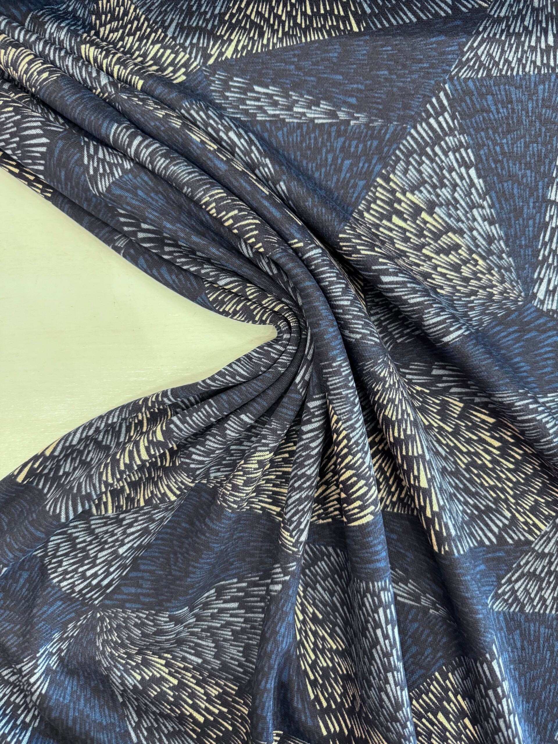 Dash Blues Modal Feel Jersey Knit