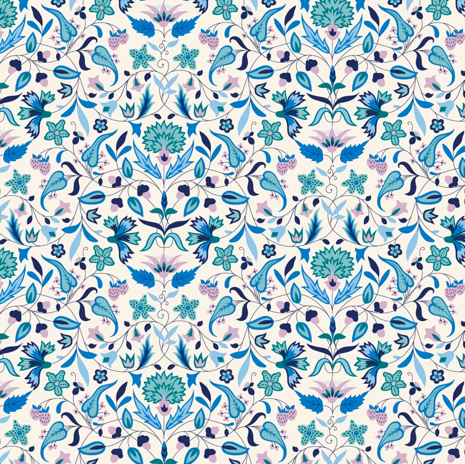 Liberty Quilting Cotton - Liberty Tudor Celebration - Quilt Nouveau 446A