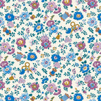 Liberty Quilting Cotton - Liberty Tudor Celebration - Haberdashery Floral 443A