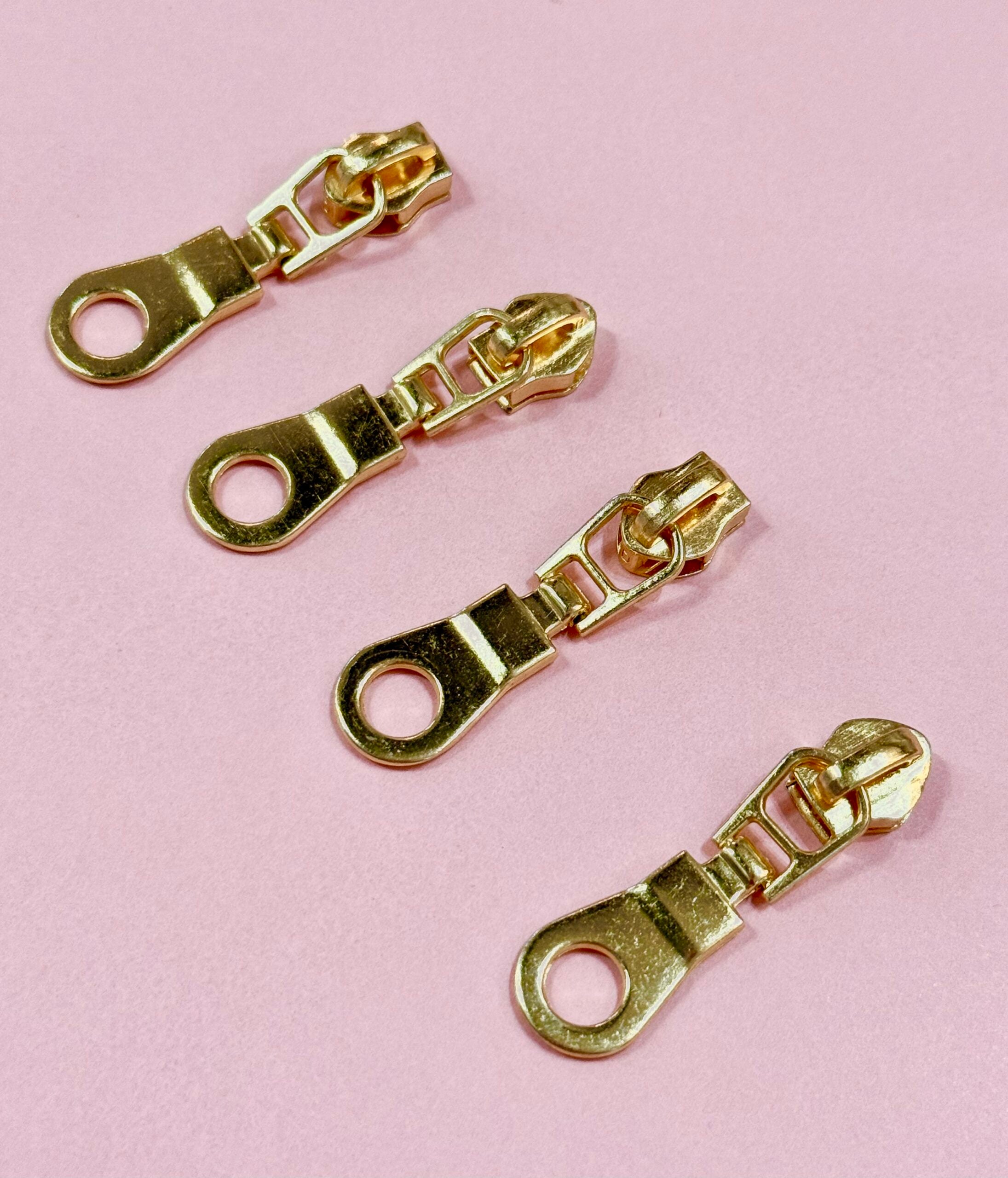 Donut Brass (Gold)  No.5 Zip Pull