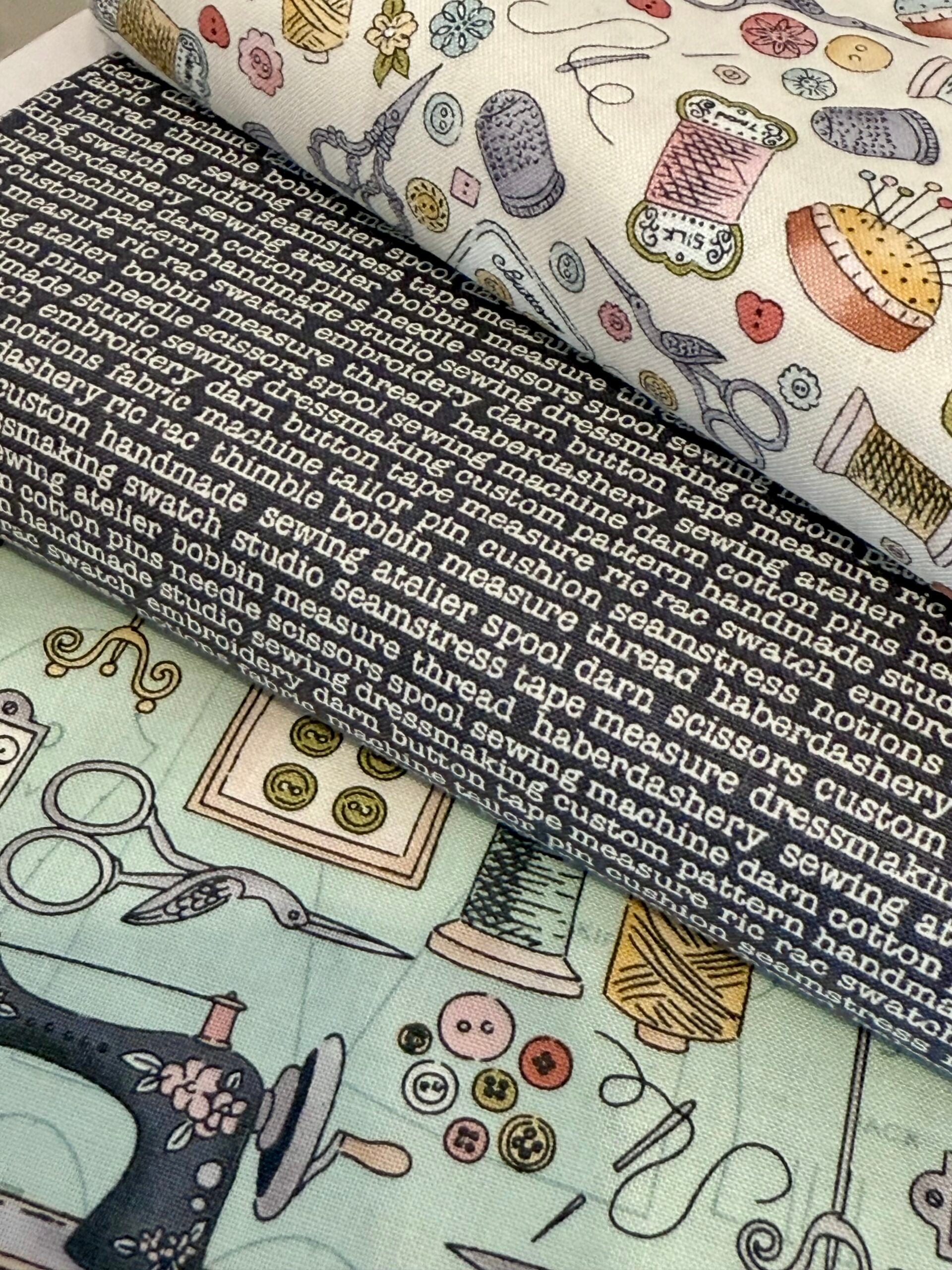 Atelier - Measurements Yellow 136Y By Makower UK