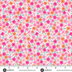 Memories Unfold Floret Teal 2/1428ET By Stephanie Organes For Andover Fabrics