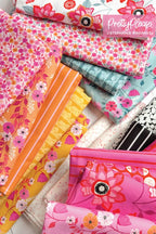 Memories Unfold Mayflower Hot Pink 2/1425E By Stephanie Organes For Andover Fabrics