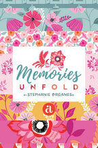 Memories Unfold Floret Teal 2/1428ET By Stephanie Organes For Andover Fabrics
