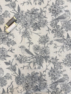 Bird - Dove Grey - Cotton Double Gauze