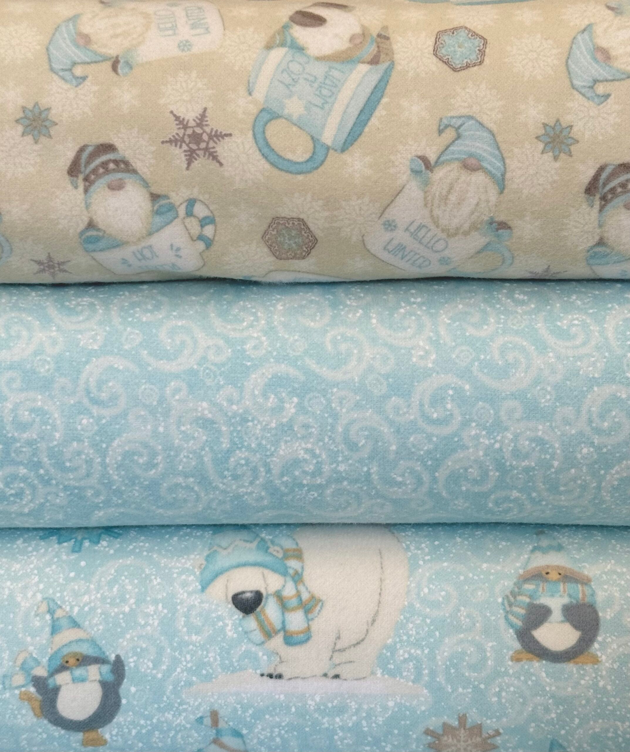 I Love Sn'Gnomies HGF9638 - Cotton Flannel by Shelly Comiskey for Henry Glass and Co