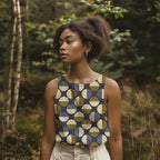 Light & Lush Viscose By Stof Of Denmark - Circles