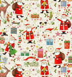 Jolly Saint Nick - Merry Magic 118-Q By Makower UK