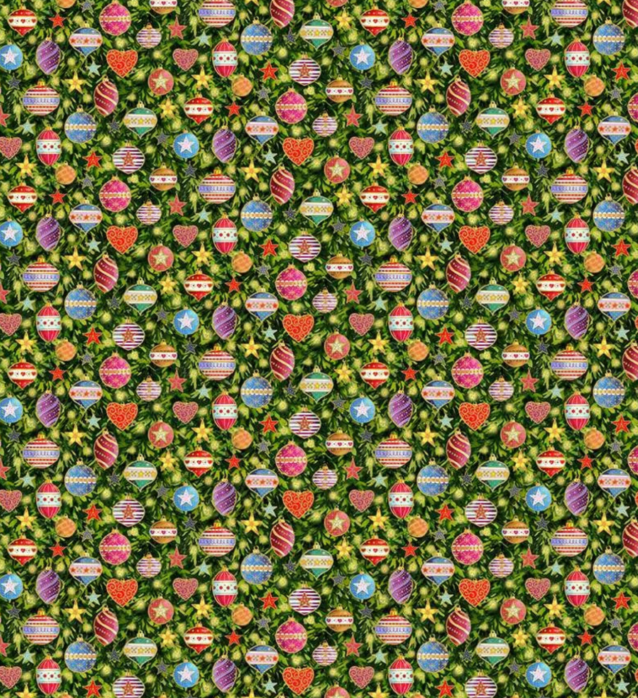 Jolly Saint Nick - Baubles 124-1 By Makower UK