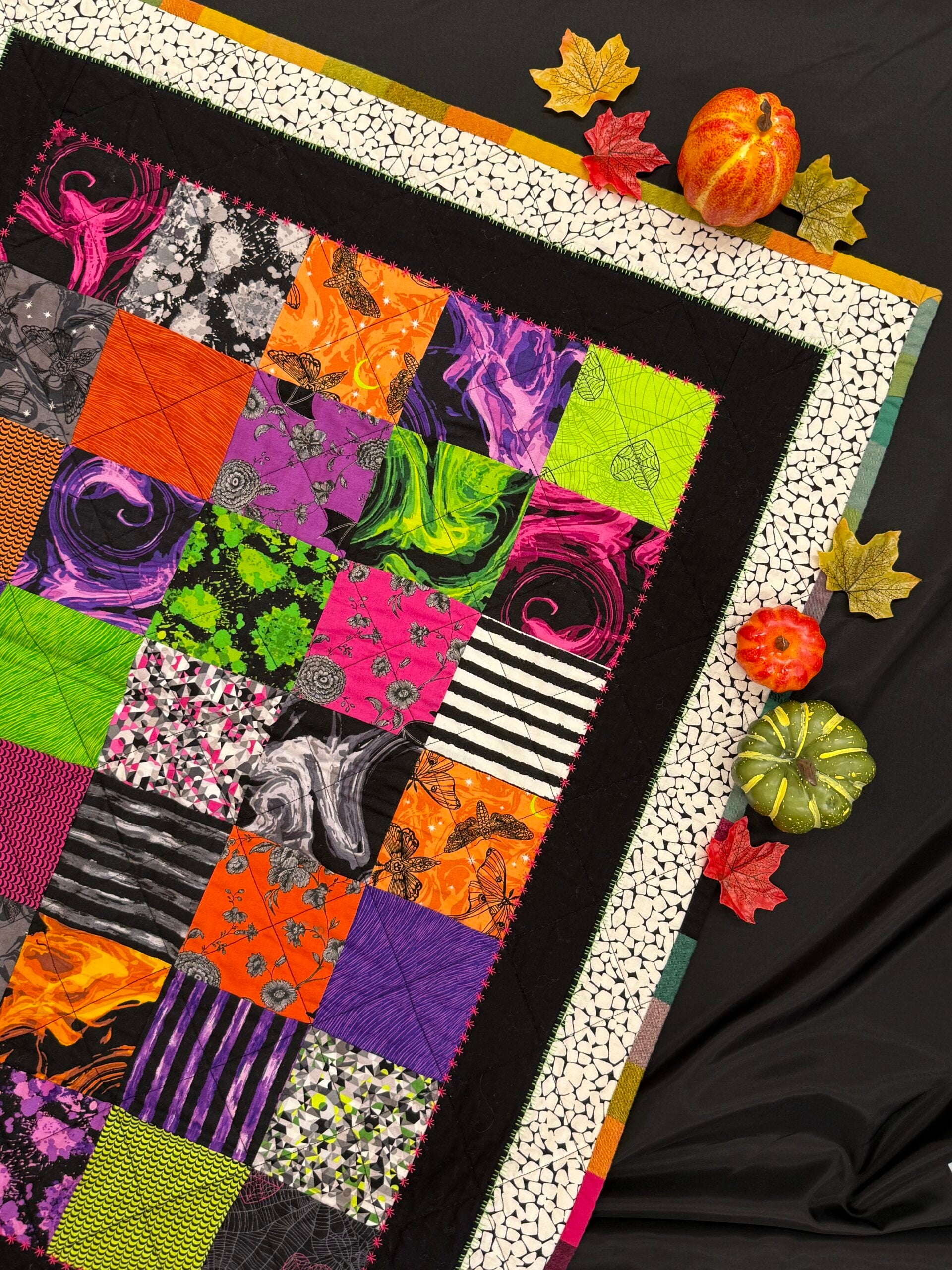 Phantasm Halloween 5 inch Charm Pack By Libs Elliot For Andover Fabrics
