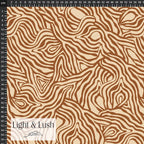 Light & Lush Viscose By Stof Of Denmark - Cinnamon Swirl