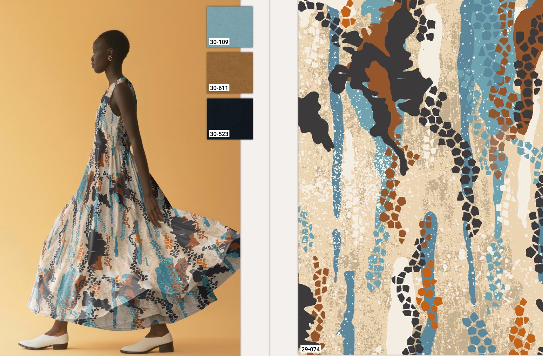 Light & Lush Viscose By Stof Of Denmark - Boa