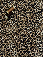 Leopard Crinkle Viscose