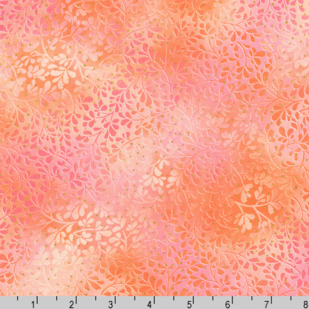 Robert Kaufman Mixed Metallics - Peach