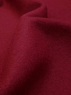 Red Berry Wool Blend Coating