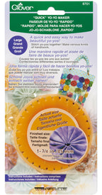 “Quick” Yo-Yo Maker (Suffolk Puff) Large By Clover