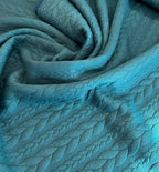 Teal Cable Knit