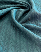 Teal Cable Knit