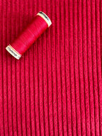 4.5 Wale Cotton Washed Jumbo Corduroy Crimson Red