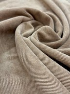 Pale Biscuit Beige 14 Wale Brushed Stretch Corduroy