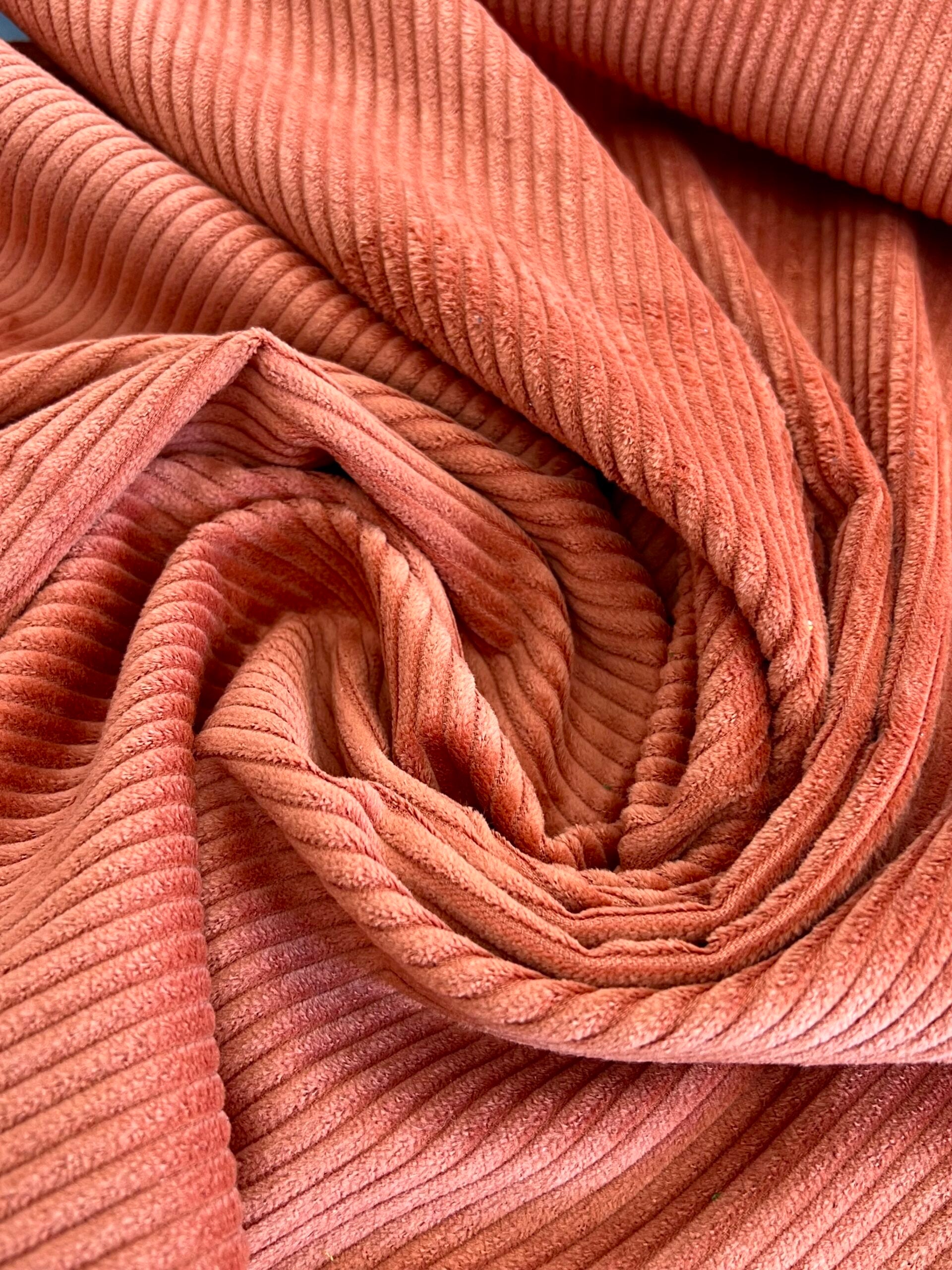 4.5 Wale Cotton Washed Jumbo Corduroy Gingerbread