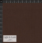 Chocolate Brown Cotton And Linen Blend (Linco) By Light And Lush