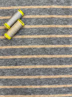 Stripe Jacquard Knit - Grey