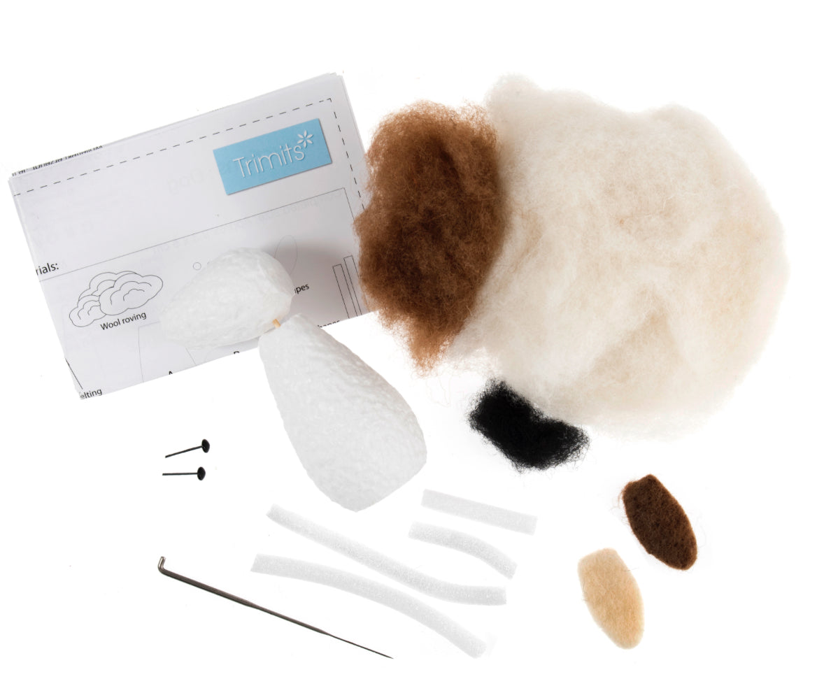 Needle Felting Kit - Dog