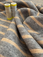 Stripe Jacquard Knit - Grey