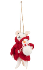 Needle Felting Kit - Mouse Friends