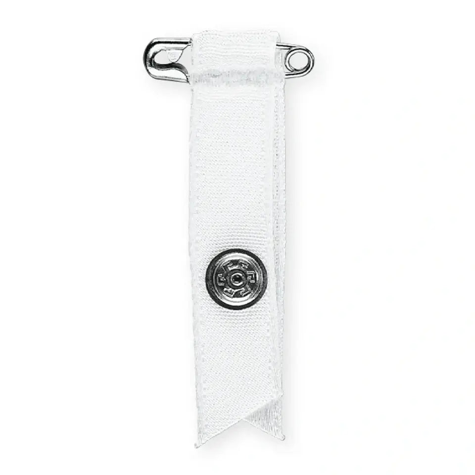 Prym 401150 Shoulder Strap Retainers White 2 Pack