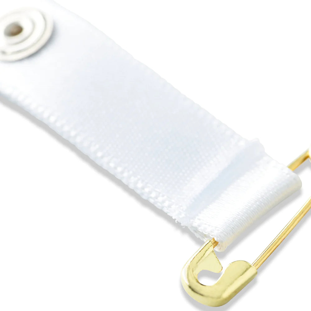 Prym 401150 Shoulder Strap Retainers White 2 Pack