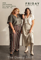 The Donny Shirt By Friday Pattern Company