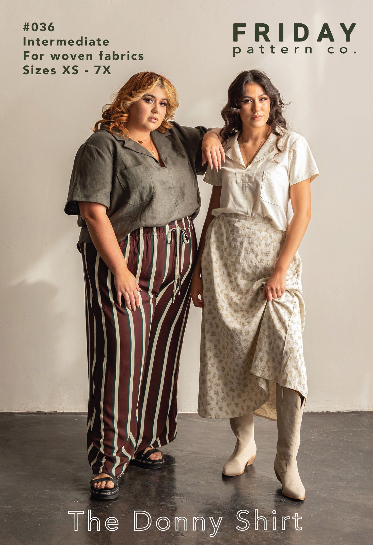 The Donny Shirt By Friday Pattern Company