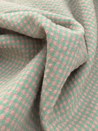 Gingham Seersucker - Green